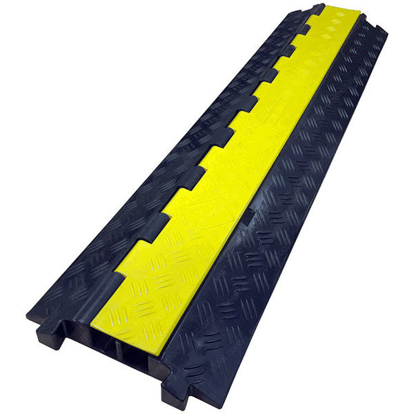 Electriduct The Falcon 2 Channel Cable Protector- Yellow/Black CP-FALCON-210-Y/B